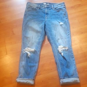 Old Navy Slim Straight High Rise Jeans
